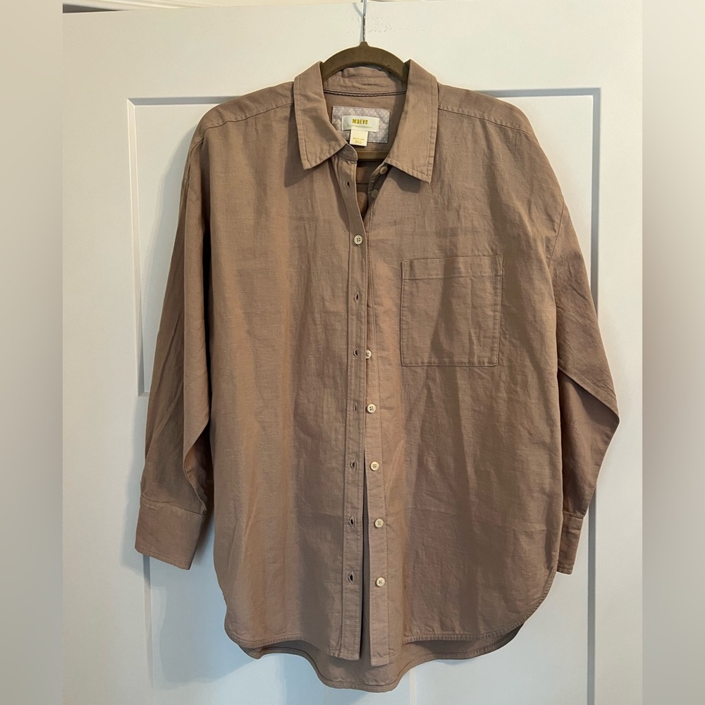 Maeve Bennett button down shirt NWOT